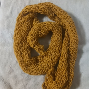 Beige Knitted Scarf