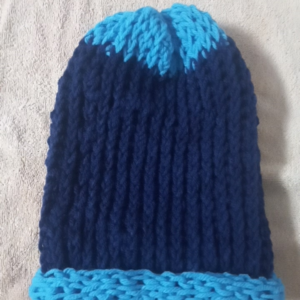 Children’s Dark and Bright Blue Hat