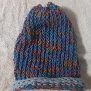 Children’s Multicolored and Gray Hat